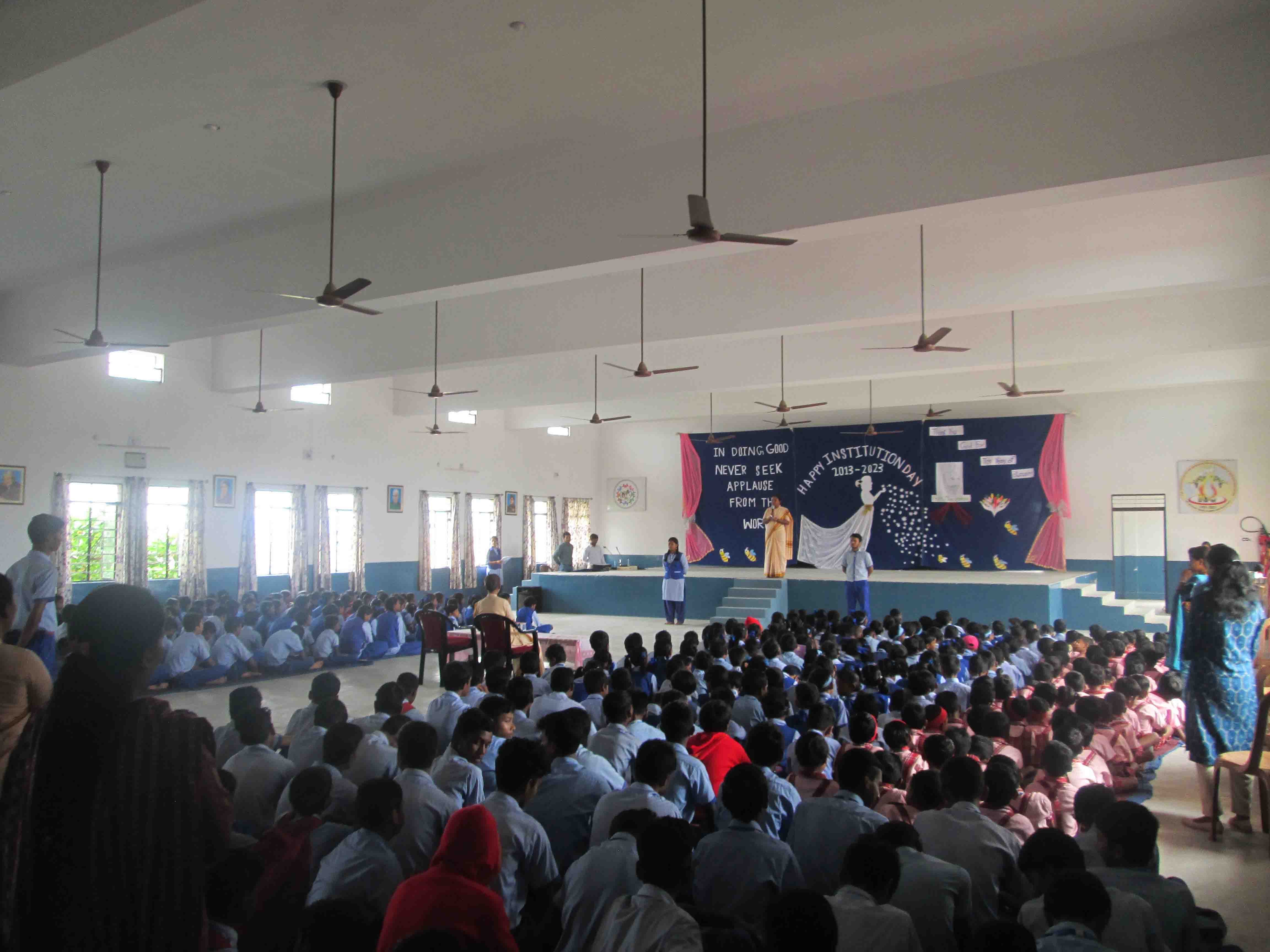 a great view of a river between mountains